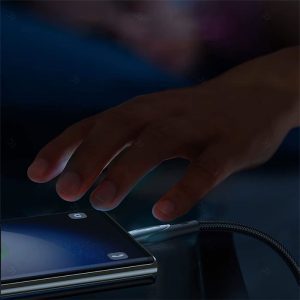 کابل شارژ USB به تایپ C جویروم مدل A27 به طول 1.2 متر دارای نشانگر LED می باشد.