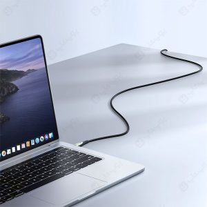 کابل شارژ USB به تایپ C جویروم مدل A27 به طول 1.2 متر قابل استفاده برای شارژ پل تاپ می باشد.