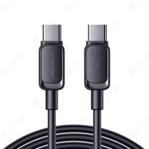 کابل شارژ تایپ C به تایپ C جویروم مدل S-CC100A14 به طول 1.2 متر