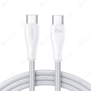 کابل شارژ تایپ C به تایپ C جویروم مدل S-CC100A11 به طول 1 متر