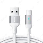 کابل شارژ USB به تایپ C جویروم مدل S-UC027A10 به طول 1.2 متر 45 کابل شارژ USB به تایپ C جویروم مدل S-UC027A10 به طول 1.2 متر در رنگ بندی سفید می باشد.