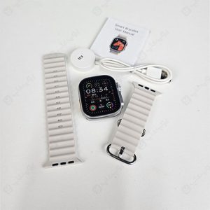 ساعت هوشمند KEQIWEAR مدل KW900 Ultra 2 دارای شارژر مگنتی اختصاصی است.