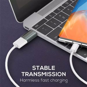 تبدیل OTG تایپ C به پورت USB الدینیو مدل LC140 پایدار در انتقال داده است.