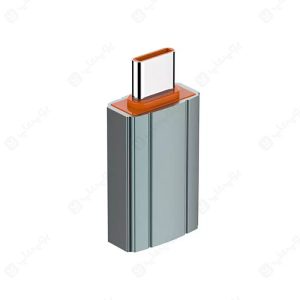 تبدیل OTG تایپ C به پورت USB الدینیو مدل LC140 با بدنه از جنس آلیاژ آلومینیوم می باشد.