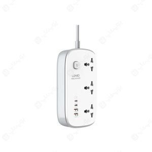 سه راهی برق و محافظ الدینیو مدل SC3416