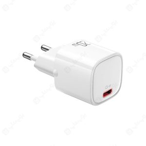 شارژر دیواری 20 وات مک دودو مدل CH-402 در رنگ بندی سفید است.