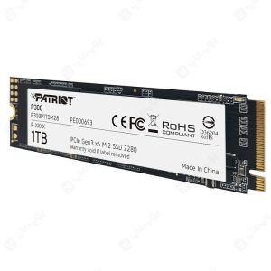 هارد M.2 SSD اینترنال 1 ترابایت پاتریوت مدل P300 مناسب برای ذخیره انواع اطلاعات می باشد.