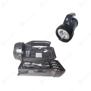 چراغ قوه و جعبه ابزار پرودو مدل PD-LSFLTB