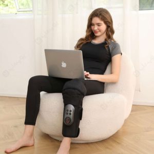 ماساژور زانو و ساق پای شارژی پرودو مدل PD-KNCFMS دارای سه حالت مختلف گرما و فشار قابل تنظیم است