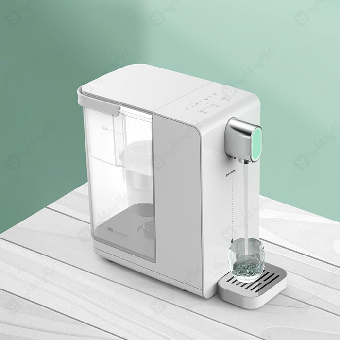 دستگاه آب گرم فوری پرودو مدل Instant Hot Water Dispenser PD-LSWDH دارای حجم آب3.4 لیتری است.