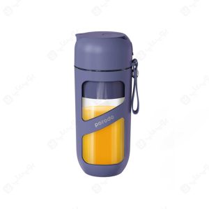 آبمیوه گیری و مخلوط کن قابل حمل پرودو مدل PD-P55JV در رنگ بندی بنفش است.