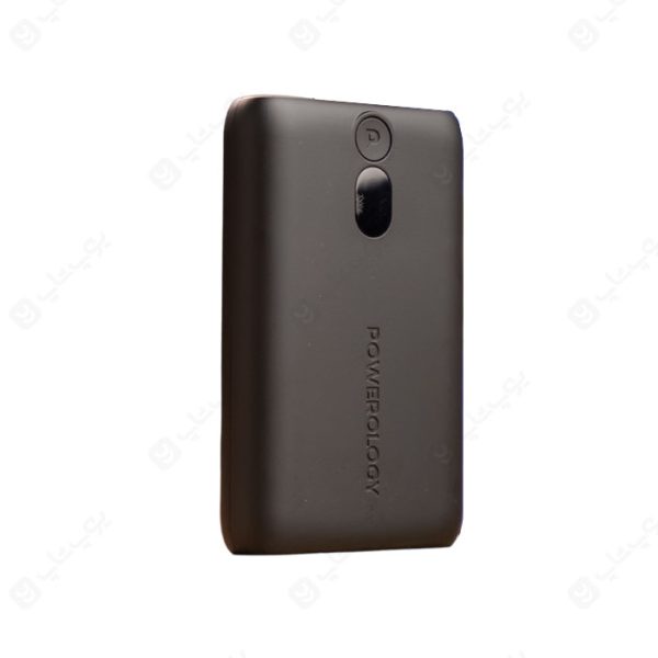 پاوربانک 35 وات 10050mAh پاورولوژی مدل Onyx Mobo Edition در رنگ بندی مشکی است.