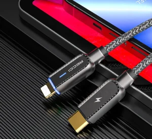 کابل شارژ USB به لایتینگ رسی مدل RS02L
