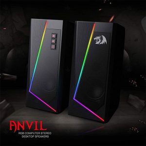 اسپیکر سیمی گیمینگ ردراگون مدل ANVIL GS520 دارای ظاهری زیبا می باشد.