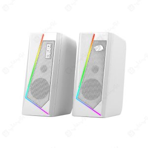 اسپیکر سیمی گیمینگ ردراگون مدل ANVIL GS520 در رنگ بندی سفید می باشد.