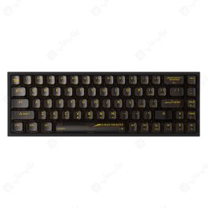 کیبورد بی سیم گیمینگ مکانیکال ردراگون مدل CASTOR PRO K631-PRO در رنگ بندی مشکی است.