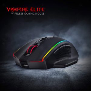 موس بی سیم گیمینگ ردراگون مدل Vampire Elite M686 دارای طراحی ظاهری زیبا است.