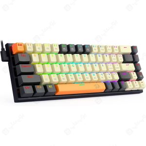کیبورد سیمی گیمینگ مکانیکال ردراگون مدل Ryze K633 دارای طراحی بدون Numpad مشی باشد.