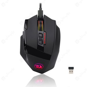 موس گیمینگ بی سیم RGB ردراگون مدل Sniper Pro M801P با امکان اتصال سیمی می باشد.