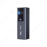 پاوربانک 25200mAh فست شارژ 140W ریمکس مدل RPP-662 87 پاوربانک 25200mAh فست شارژ 140W ریمکس مدل RPP-662 در رنگ بندی خاکستری است.