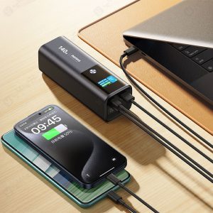 پاوربانک 25200mAh فست شارژ 140W ریمکس مدل RPP-662 با امکان شارژ 3 دستگاه همزمان می باشد.