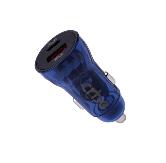 شارژر فندکی 48W کربی مدل Transparent CR-G102 دارای قابلیت شارژ سریع است.