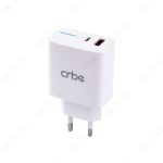 شارژر دیواری 38W کربی مدل CR-R106 46 شارژر دیواری 38W کربی مدل CR-R106 دارای دو پورت خروجی است.