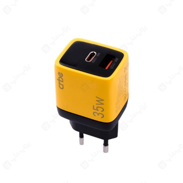 شارژر دیواری 35W کربی مدل CR-R107 از قابلیت شارژ سریع پشتیبانی می کند.