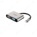 مبدل USB-C به VGA/HDMI دی-لینک مدل DUB-V210 از Chrome OS وWindows OS, Mac OS پشتیبانی می کند.