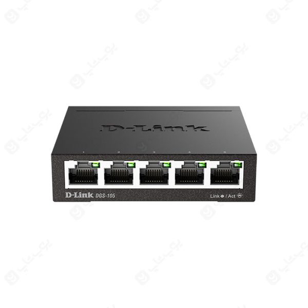 سوئیچ گیگابیتی ۵ پورت دی لینک مدل DGS-105 از جمله ابزار های کاربردی برای تهیه شبکه کامپیوتری است.