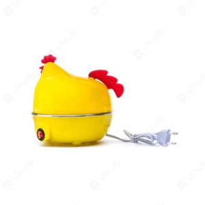 تخم مرغ پز برقی طرح مرغ مدل کاکلی دارای پایه غیر رسانا است.