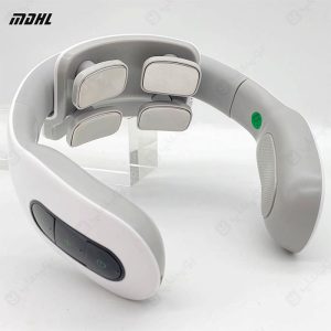 ماساژور گردن MDHL مدل MD-066 دارای 4 پالس الکتریکی ماساژ است.