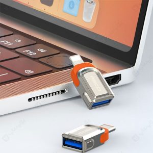 مبدل USB به LIGHTNING(آیفون) مدل RDS-A16L دارای سرعت انتقال بالا است.