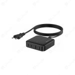 شارژر رومیزی فست شارژ 100W GaN رسی مدل RC39E 45 شارژر رومیزی فست شارژ 100W GaN رسی مدل RC39E دارای کابلی به طول 1.2 متر است.