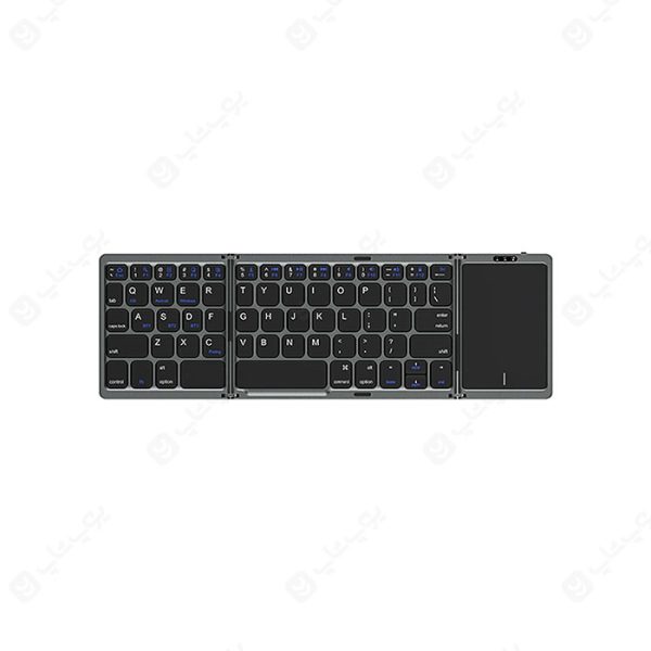 کیبورد و تاچ پد بلوتوثی تاشو Recci مدل RCS-K01 به راحتی قابل استفاده است.