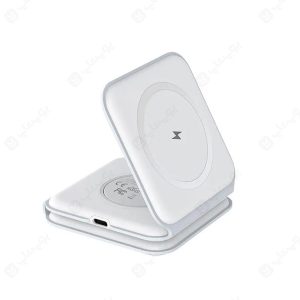 شارژر بی سیم 3 در1 RECCI مدل RCW-36 دارای قابلیت تاشو است.