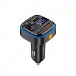 شارژر فندکی و گیرنده بلوتوثی 30 وات رسی مدل RQ08 65 شارژر فندکی تایپ سی و یو اس بی 30 وات و گیرنده بلوتوثی رسی RQ08 از متریال با کیفیت ساخته شده است.