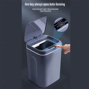سطل زباله هوشمند گرین لاین مدل ECOSENSE GNSEODUSTB به راحتی قابل استفاده است.
