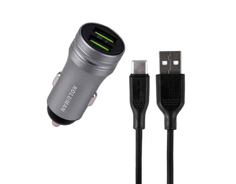 شارژر فندکی کلومن مدل KC-C08 TC