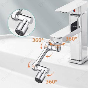 سری شیر آب متحرک مدل 360 درجه ABS دارای قابلیت چرخش 360 درجه می باشد.