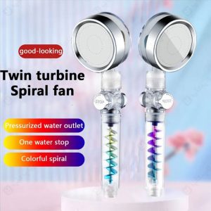 سردوش پروانه ای توربو 360 درجه مدل K-581 دارای اسپیرال 2 تایی می باشد.