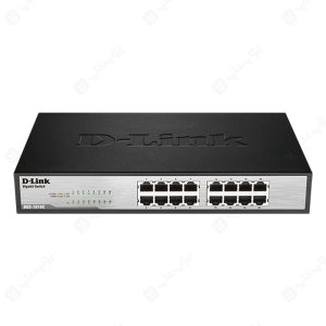 سوئیچ 16 پورت دی لینک مدل DGS‑1016C دارای نشانگر led می باشد.