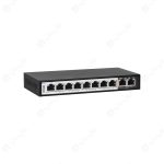 سوئیچ 10 پورت دی لینک مدل DES-F1010P-E دارای سازگاری با دوربین های امنیتی می باشد.