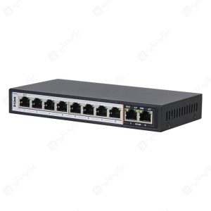 سوئیچ 10 پورت دی لینک مدل DES-F1010P-E دارای امنیت بالا است.