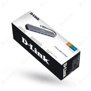هاب 7 پورت USB 3.0 دی لینک مدل DUB-1370 داری یک پورت خروجی برای شارژ سریع می باشد.