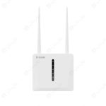 مودم روتر 4G LTE دی لینک مدل DWR-M961V در رنگ بندی سفید و دو عدد آنتن خارجی می باشد.