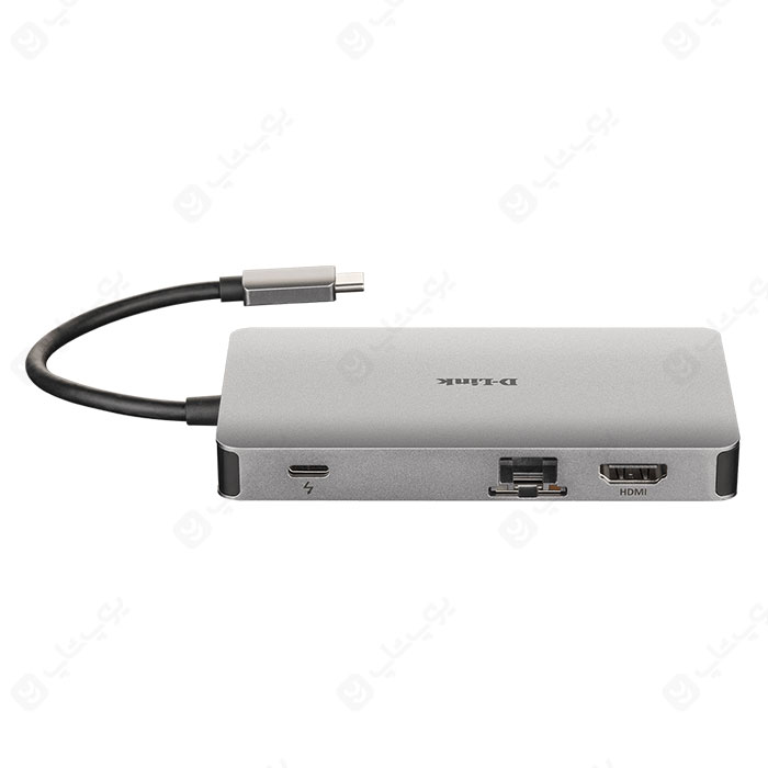 هاب 9 پورت USB-C دی لینک مدل DUB-M910 دارای پورت LAN و HDMI می باشد.