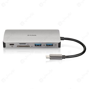 هاب 9 پورت USB-C دی لینک مدل DUB-M910 با پورت USB 3.0 و تایپ C برای انتقال داده سریع است.