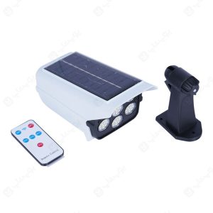 چراغ LED خورشیدی مدل HG-2155 دارای ورودی پنل خورشیدی و ریموت می باشد.