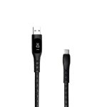 کابل شارژ USB به تایپ C کلومن مدل KD-L68 با نمایشگر دیجیتال می باشد.